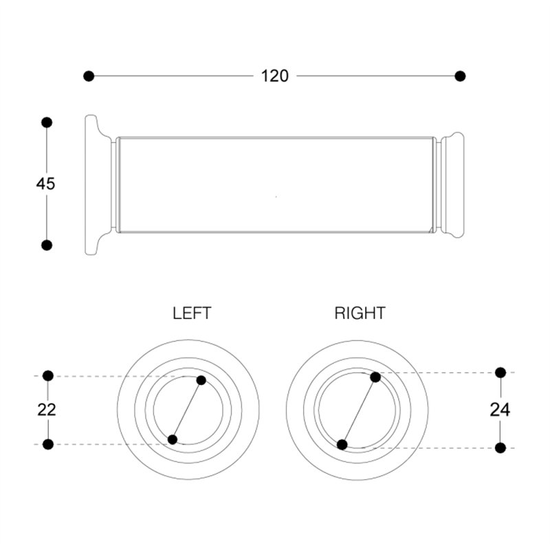 PUÑOS MOTO BARRACUDA AZUL PUÑOS MOTO BARRACUDA AZUL